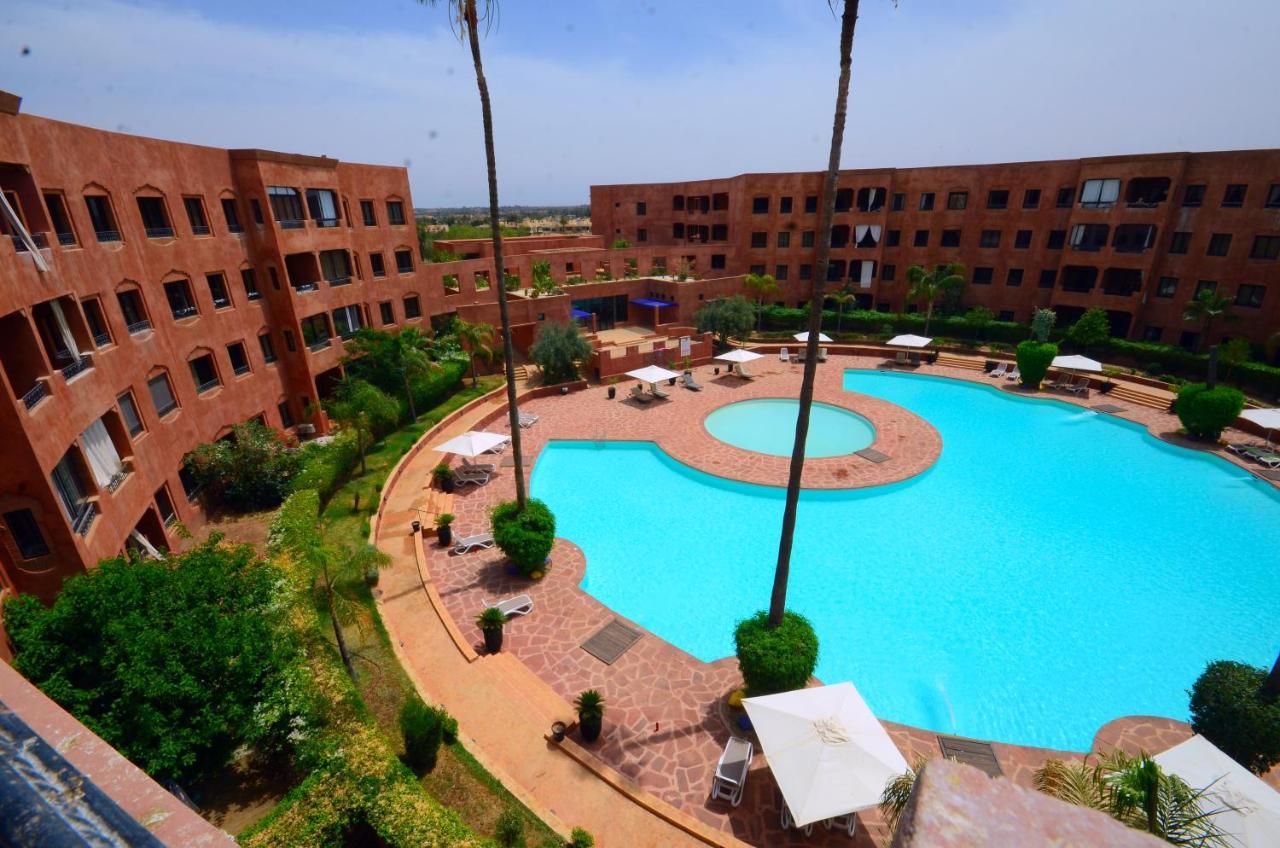 Appart Vue Piscine Et Montagne Marrakech Apartment Marrakesh Luaran gambar